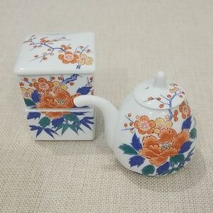 Floral Sushi Dish Set